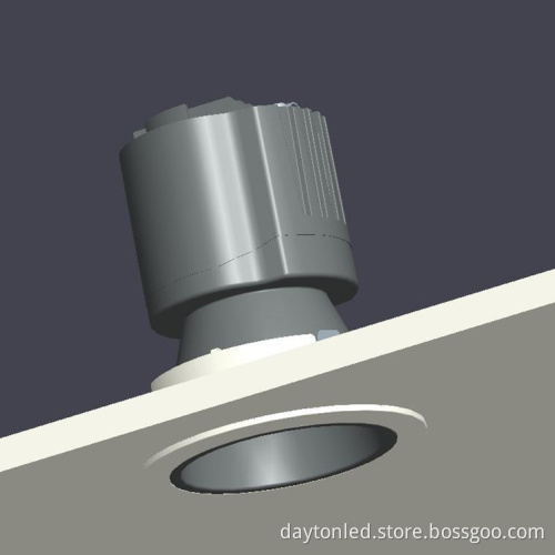 High Quality Anti-Glare Round LED Ceiling Spotlights for Hotels